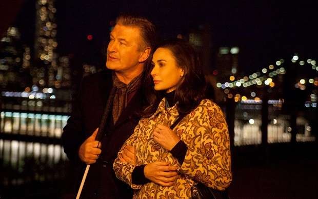 Akting artis Demi Moore dan aktor Alec Baldwin di film Blind. (Foto: Istimewa)