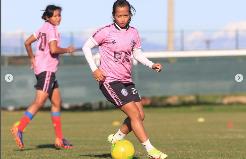 Arema FC Women berlatih di Turki, menjelang kick off Antalya Cup 2022. (Foto: Instagram)