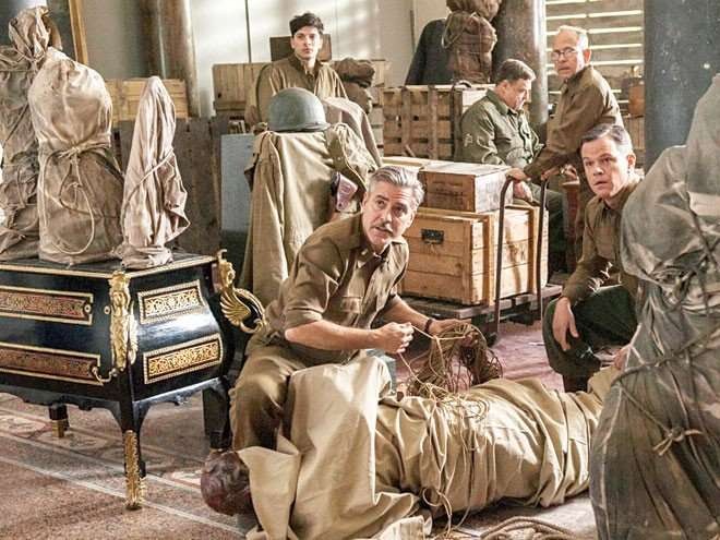 Salah satu adegan film The Monuments Men yang dibintangi aktor Matt Damon. (Foto: Istimewa)