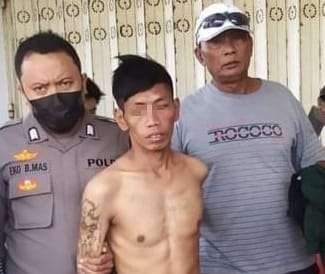 Tersangka Andriyanto ditangkap polisi (Foto:Istimewa)