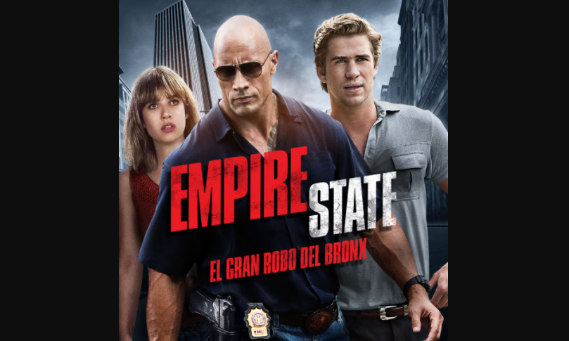 Poster film Empire State yang dibintangi Dwayne Johnson. (Foto: Lionsgate)