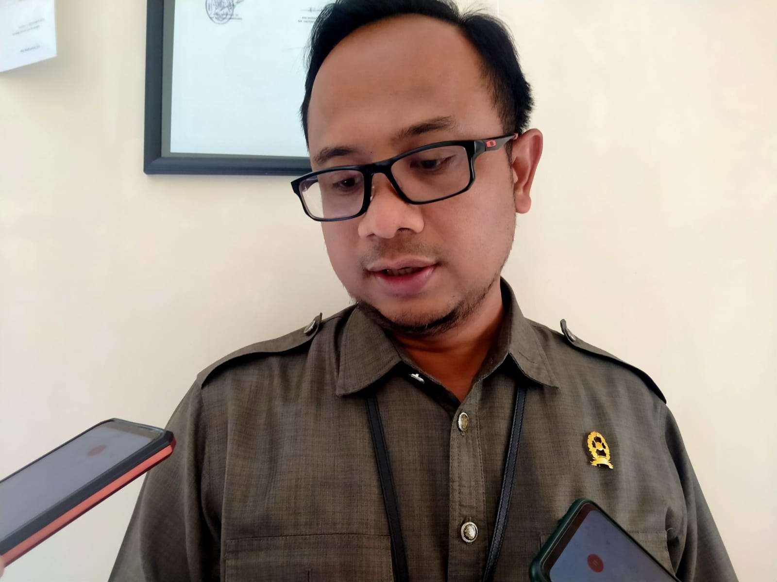 Juru bicara Pengadilan Negeri Jember Sigit Triatmojo (Foto:Rusdi/Ngopibareng.id)