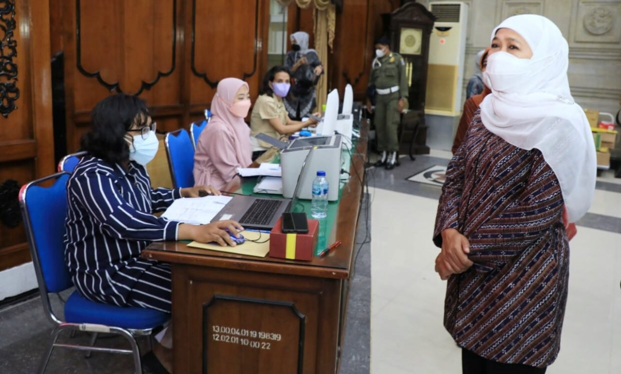 Gunernur Jatim, Khofifah Indar Parawansa. (Foto: Dokumentasi Humas Pemprov Jatim)