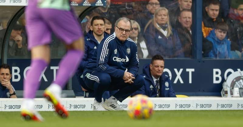 Marcelo Bielsa dipecat setelah Leeds United dipermak 0-4 oleh Tottenham Hotspur sehari sebelumnya. (Foto: Twitter/@LUFC)