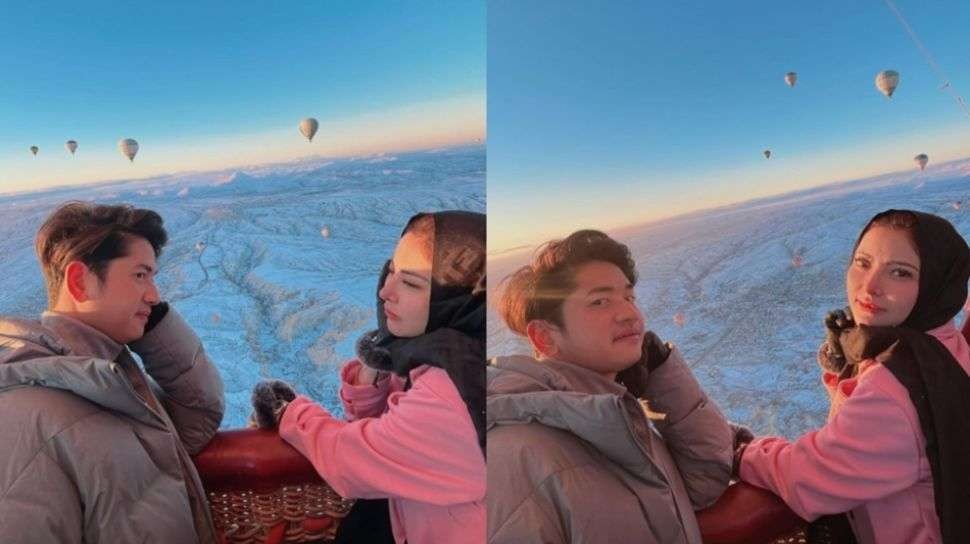 Potret Ayu Aulia dan Zikri Daulay liburan ke Cappadocia, Turki. (Foto: Instagram)