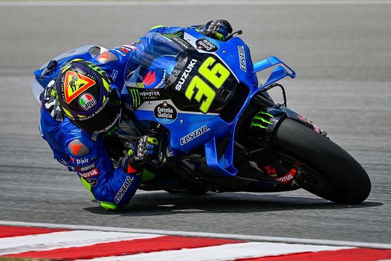 Percobaan komponen aero winglet oleh Alex Rins. (Foto: Istimewa)