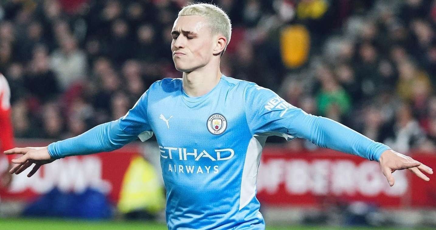 Phil Foden dianggap pemain muda paling berbakat yang pernah dilihat Pep Guardiola. (Foto: Twitter)