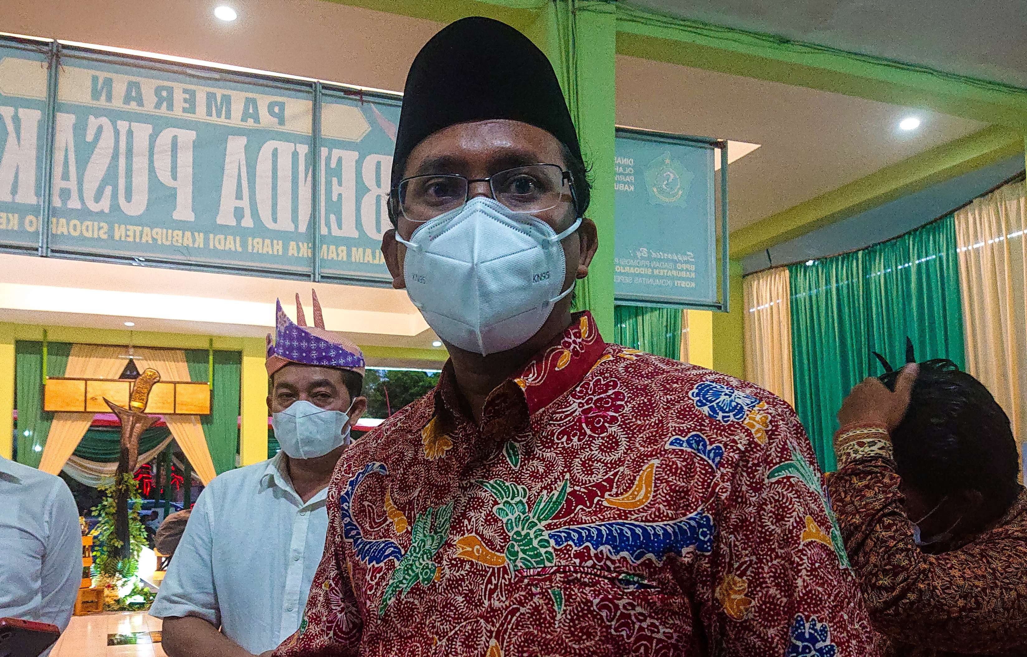 Bupati Sidoarjo Ahmad Muhdlor Ali (foto:Aini/Ngopibareng.id)