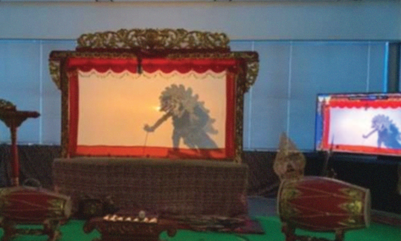 Cuplikan pagelaran wayang kulit berbahasa Jepang di Osaka. (Foto: Istimewa)