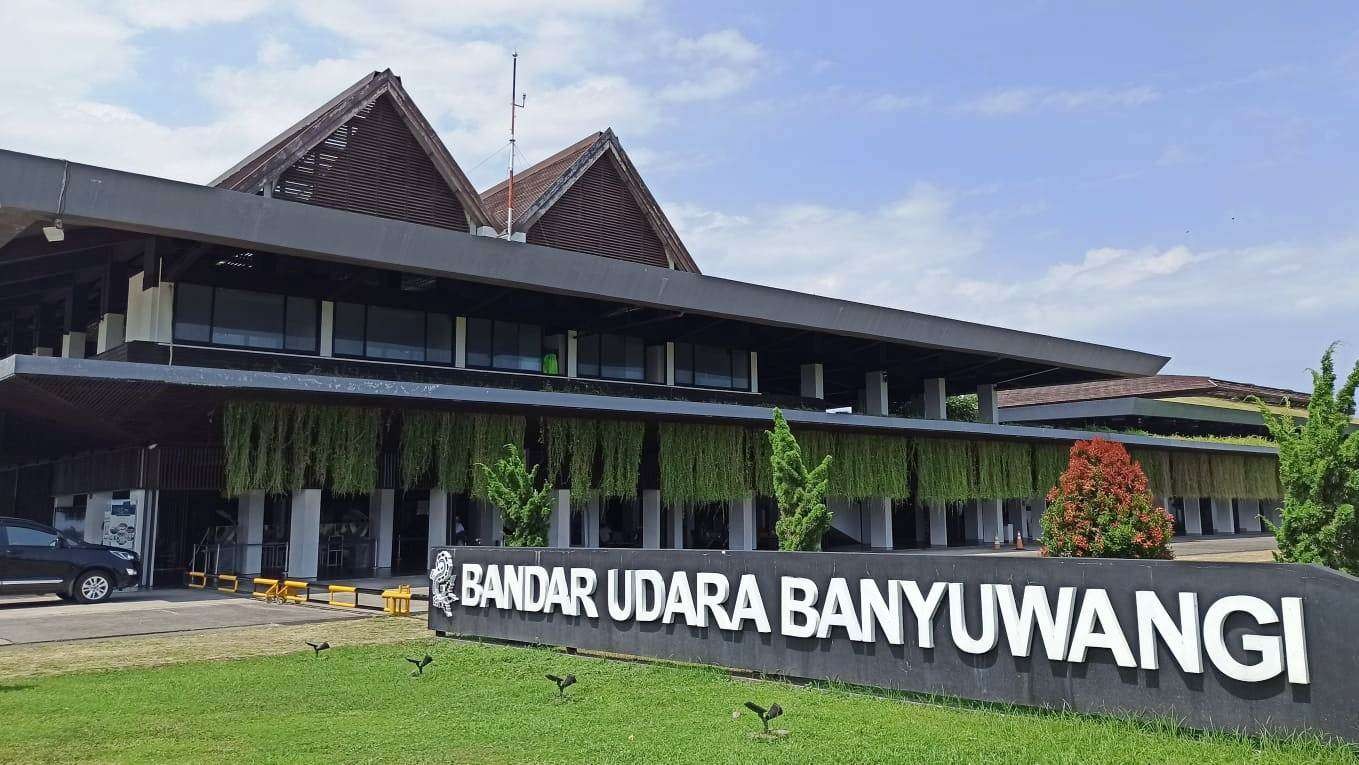 Bandara Banyuwangi salah satu Bandara di bawah Angkasa Pura II (foto: Muh Hujaini/Ngopibareng.id)