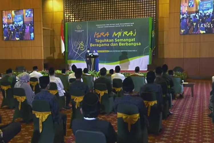 Peringatan Malam Isra' Mi'raj di Kementerian Agama RI.