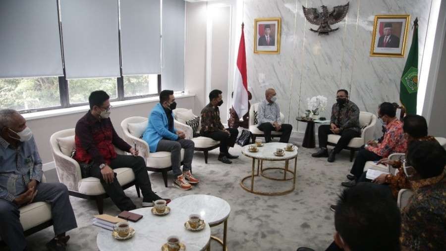 Menag terima Panitia Musyawarah Nasional GKPMI di Jakarta. (Foto: Kemenag)