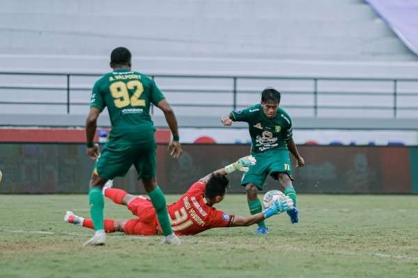 Persebaya berhasil meraih kemenangan 1-0 atas Persik. (Foto: Persebaya.id)