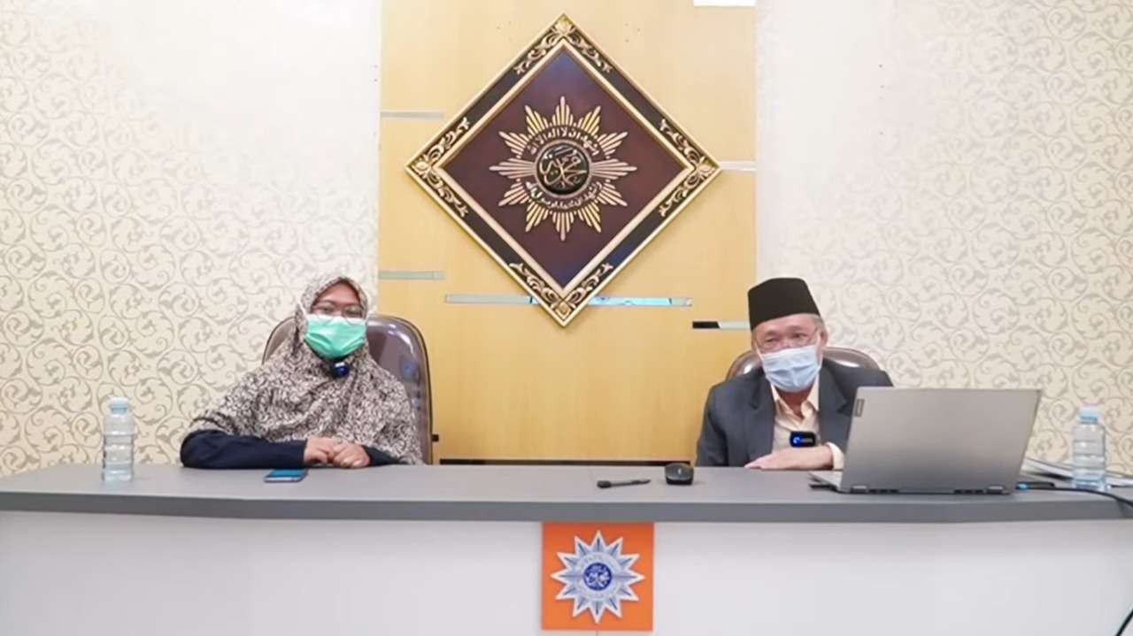 Syamsul Anwar, Guru Besar Hukum Islam Universitas Islam Negeri Sunan Kalijaga ini dalam Pengajian Tarjih Muhammadiyah, Jogjakarta. (Foto: Istimewa)