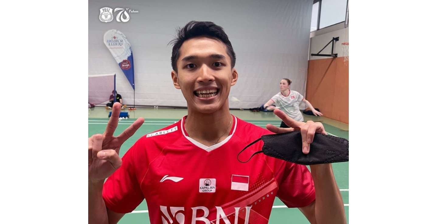 Pebulutangkis tunggal putra, Jonatan Christie. (Foto: Instagram @badminton.ina)