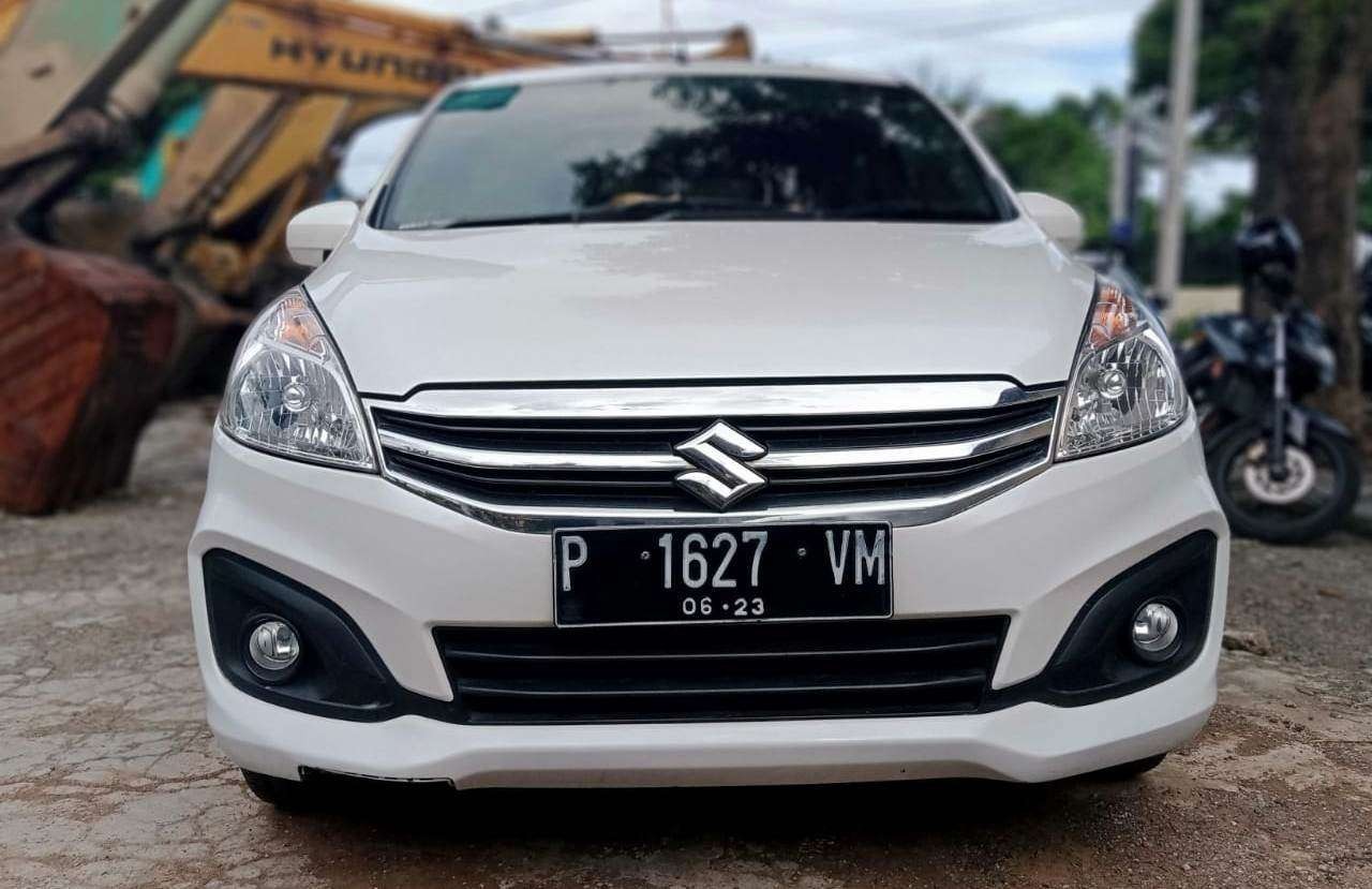 Mobil Suzuki Ertiga yang diduga digelapkan oleh tersangka Fi (Foto: Istimewa)