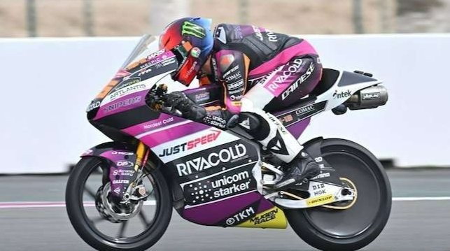 Andrea Migno jadi yang tercepat di FP2 Moto3 Pertamina Grand Prix of Indonesia di Sirkuit Mandalika Jumat 18 Maret 2022. (Foto: Istimewa)