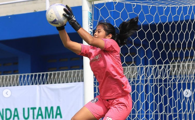 Wakil Jawa Timur, Arema FC Women memimpin klasemen sementara Piala Pertiwi Grup B. (Foto: Instagram Arema FC Women)