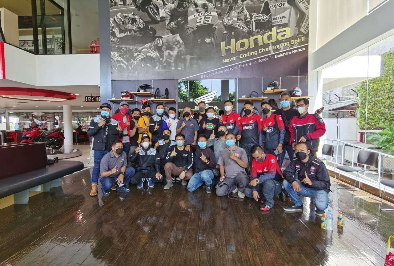 Touring Mandalika. (Foto: MPM Honda Jatim)