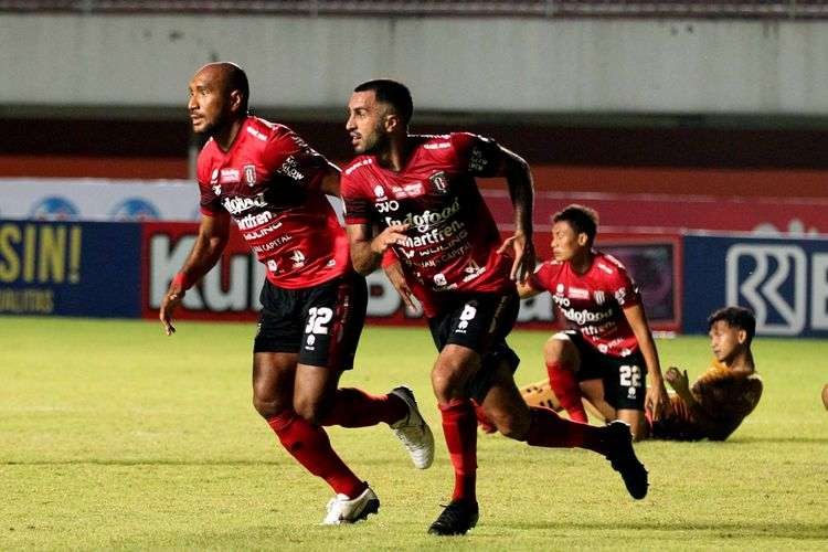 Bali United kalahkan Madura United 2-0. (Foto: Ant)