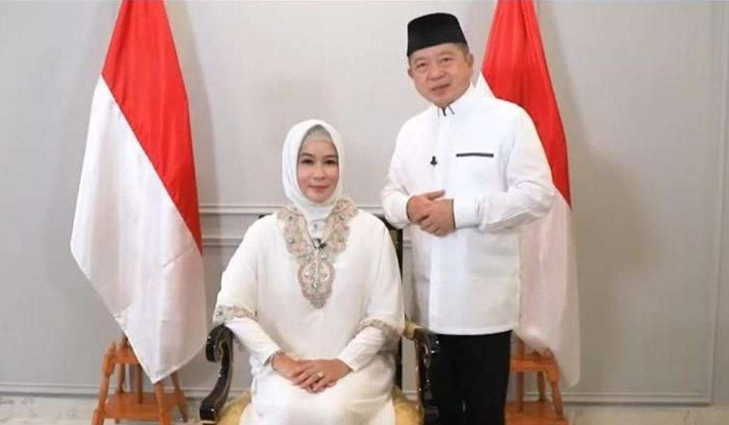 Menteri Perencanaan Pembangunan Nasional (PPN)/Kepala Bappenas sekaligus Ketua Umum PPP, Suharso Monoarfa dan istrinya, Nurhayati. (Foto: Istimewa)