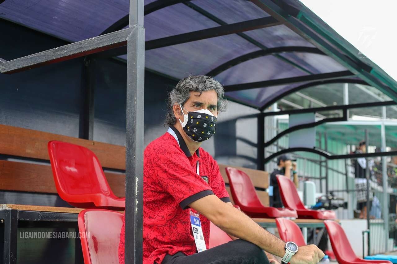 Pelatih Bali United, Alessandro Stefano Cugurra Rodrigues. (Foto: LIB)