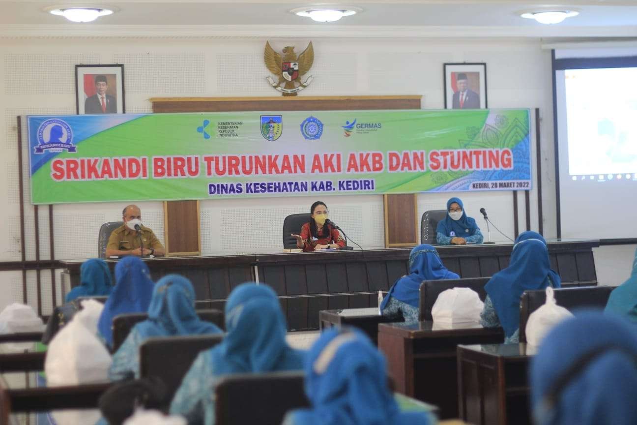 Angka stunting turun, Pemkab Kediri kembangkan aplikasi Monitoring Ibu Hamil. (Foto: Istimewa)