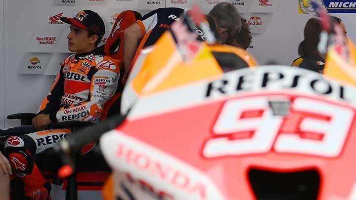 Marc Marquez tidak bisa balapan di Argentina. (Foto: Istimewa)