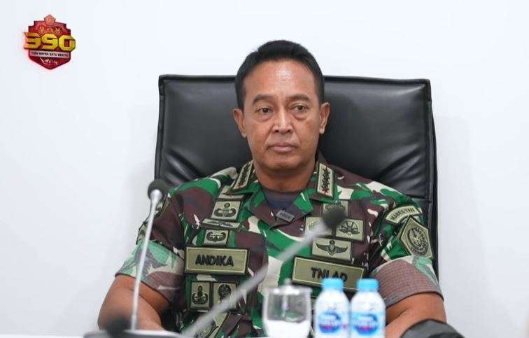 Panglima TNI Jenderal Andika Perkasa. (Foto: YouTube)