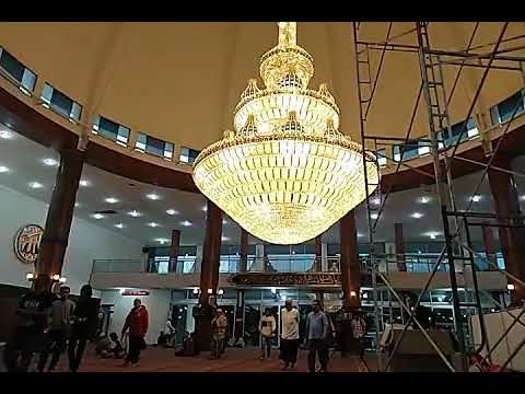 Panorama dalam ri Masjid Sabilillah Malang, Jawa Timur. (Foto: Istimewa)