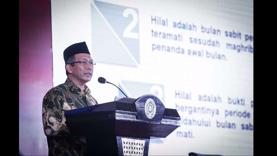 Thomas Djamaluddin di Kementerian Agama RI Jakarta. (Foto: Kemenag)