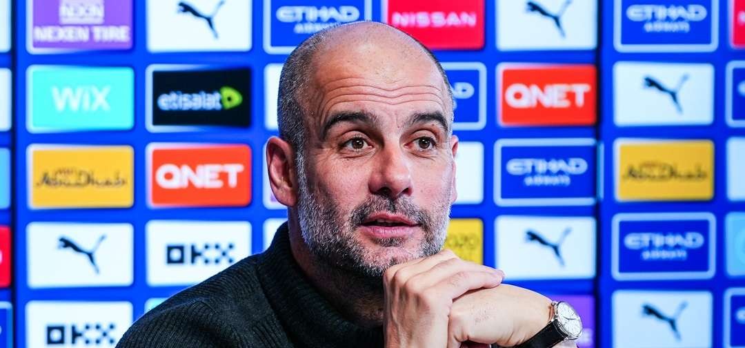 Pep Guardiola menyambut baik kemungkinan Erik ten Hag menjadi pelatih Manchester United. (Foto: Twitter/@ManCity)