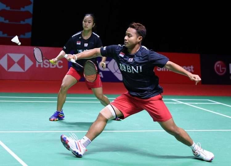 Ganda campuran Indonesia Rehan Naufal Kusharjanto/Lisa Ayu Kusumawati berhasil lolos ke final Orleans Masters 2022. (Foto: PBSI)