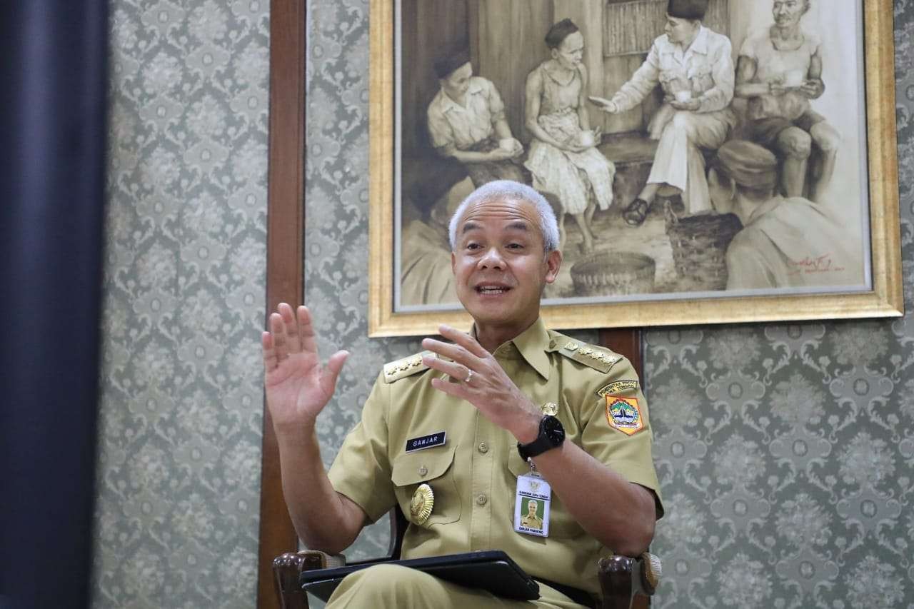 Gubernur Ganjar terus perjuangkan harga minyak tetap Rp14 ribu/liter. (Foto: Dok Jateng)