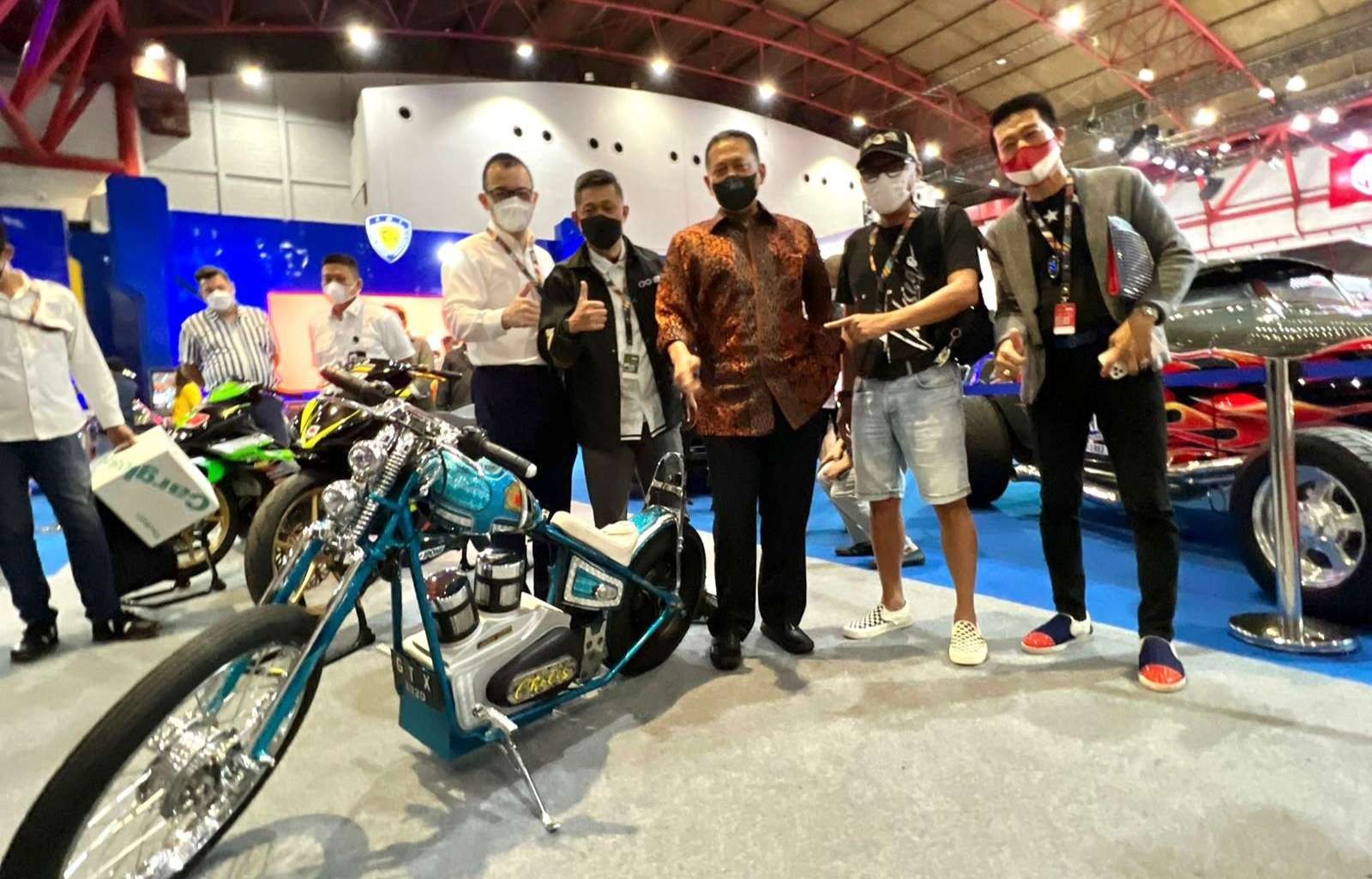 Motor karya anak bangsa dalam gelaran IIMS 2022 ( Foto: istimewa)