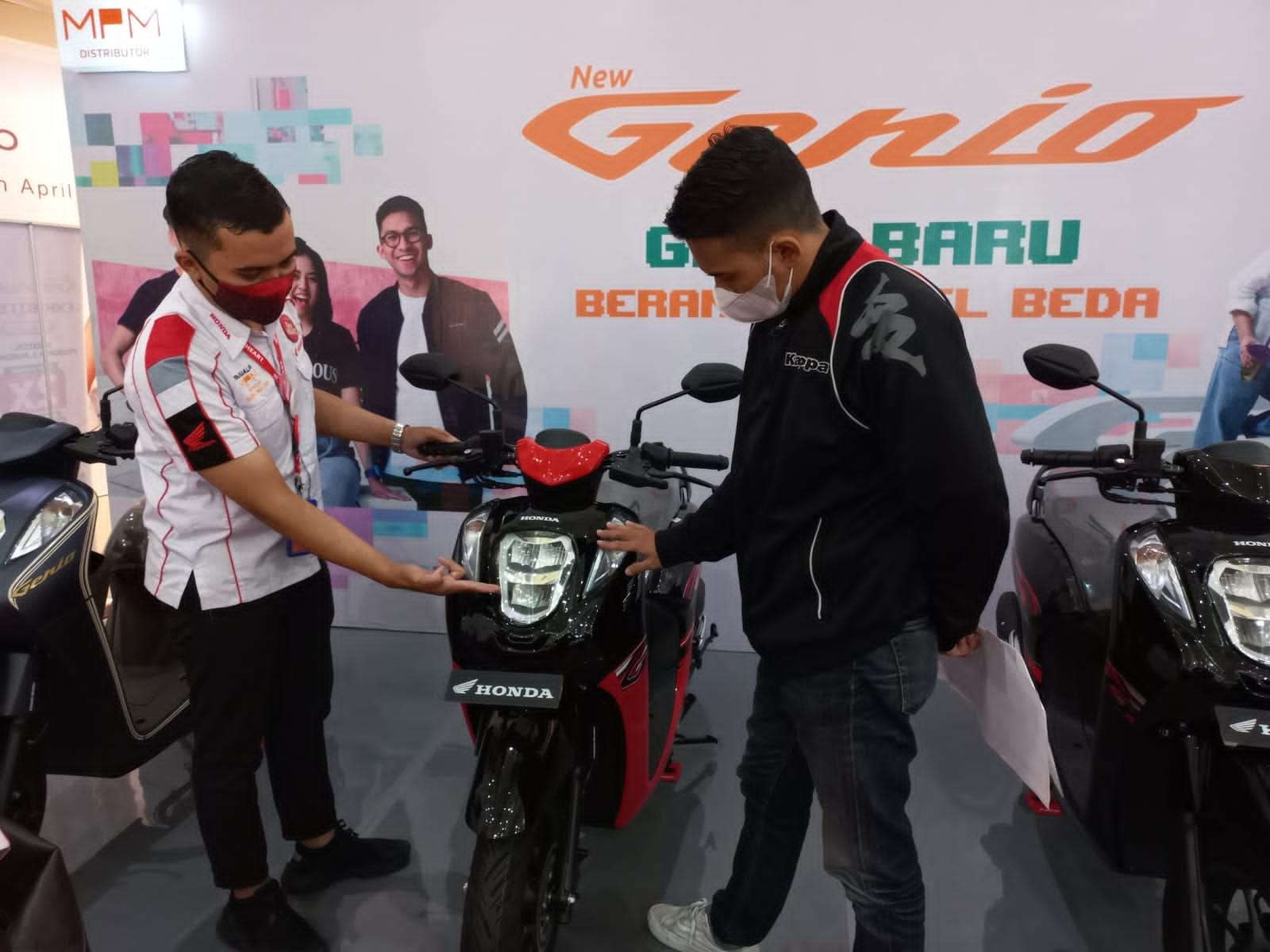 MPM Honda Jatim menghadirkan secara langsung melalui kegiatan New Genio Exhibition yang digelar di Malang Olympic Garden (MOG) mulai 4–10 April 2022. (Foto: Istimewa)