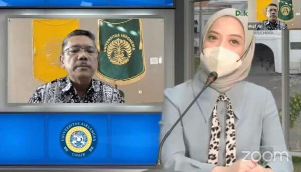 Prof. Ari Fahrial Syam, dr., Sp.PD-KGEH., MMB, Dekan FK UI saat diundang sebagai pembicara dalam DokterUnairTV. (Foto: Istimewa)