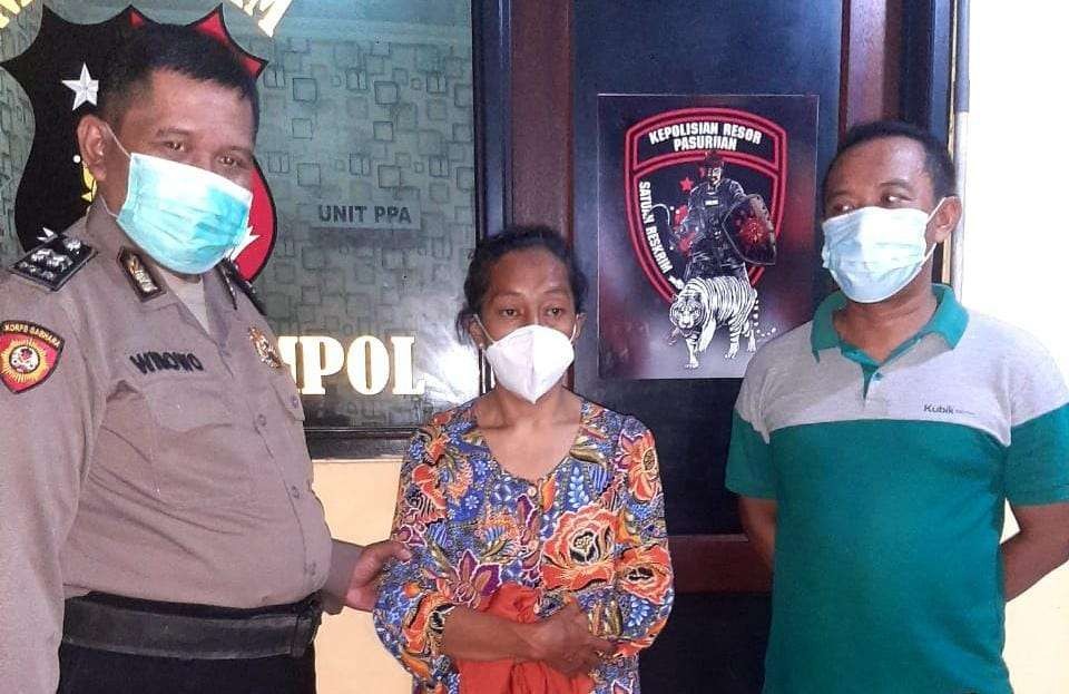 Seorang ibu nekat mencuri motor temannya sendiri karena terlilit utang. (Foto: Istimewa)