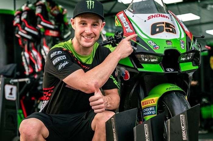 Jonathan Rea (Kawasaki) jadi yang tercepat di FP1 Aragon Spanyol. (Foto: Istimewa)