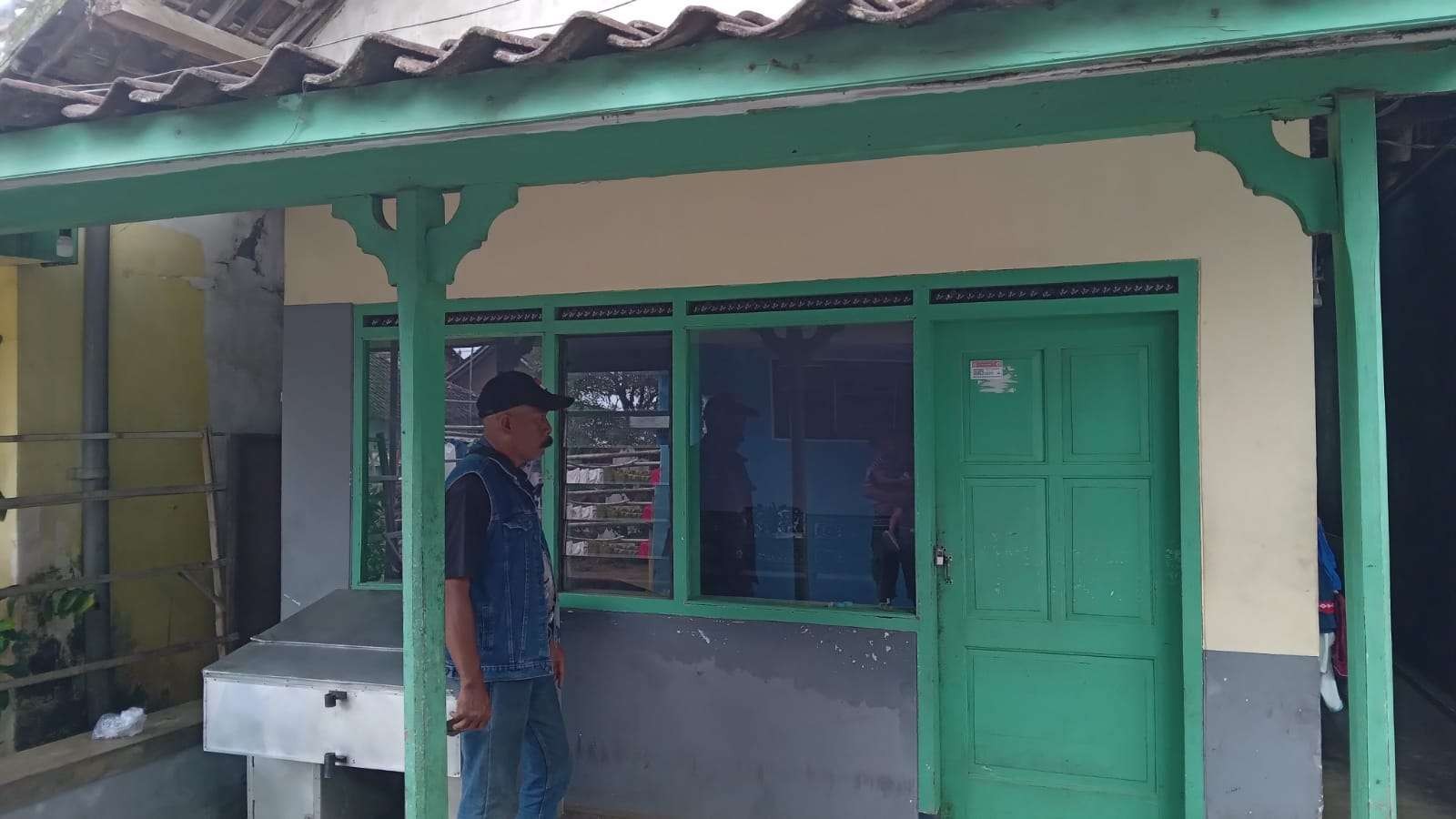 Lokasi tempat kejadian perkara pembacokan di Wajak, Kabupaten Malang. (Foto: Lalu Theo/Ngopibareng.id)