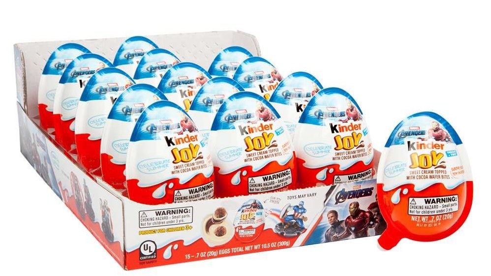 Ilustrasi Kinder Joy yang sementara dihentikan peredarannya. (Foto: Istimewa)