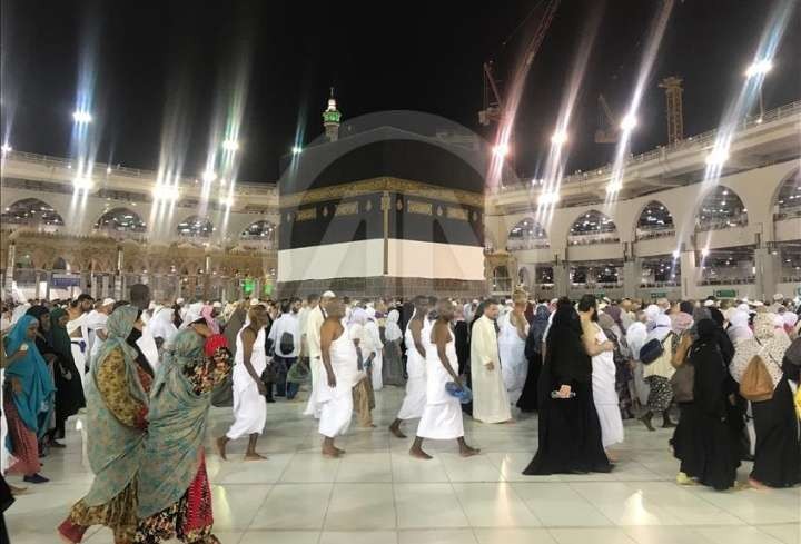 Ilustrasi jamaah melaksanakan tawaf di Baitullah. (Foto: Istimewa)