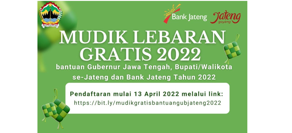 Mudik gratis untuk sedulur-sedulur Jawa Tengah yang bekerja di Jabodetabek. (Foto Istimewa)