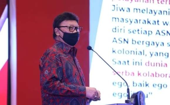 Menpan-RB Tjahjo Kumolo larang ASN mudik pakai kendaraan dinas. (Foto: Istimewa)