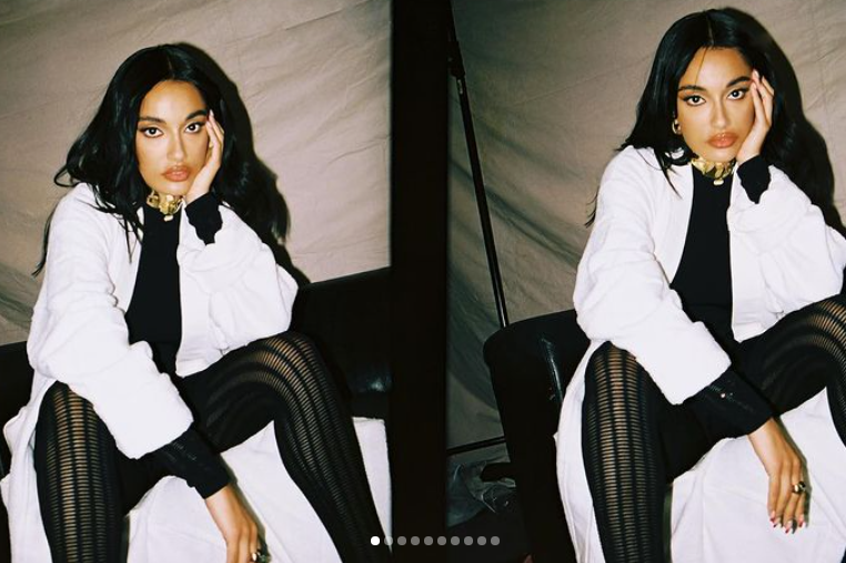 Amina Muaddi sebut isu perselingkuhannya dengan pacar Rihanna, A$AP Rocky adalah berita palsu. (Foto: Instagram)