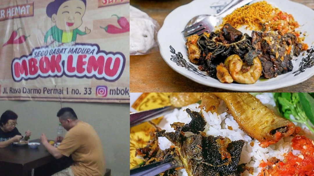 Rekomendasi warung nasi babat di Surabaya untuk buka puasa. (Foto: Istimewa)