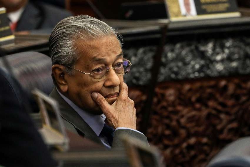 Dokumentasi Mantan PM Malaysia Mahathir Mohamad. Melalui akun Twitter @chedetofficial ia ungkapkan penyebab pembangunan Malaysia tertinggal oleh sejumlah negara, termasuk negara di Afrika. (Foto: Istimewa)