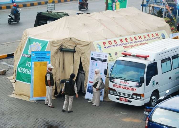 Kemenkes sediakan posko kesehatan untuk pemudik. (Foto: Dok Kemkes)