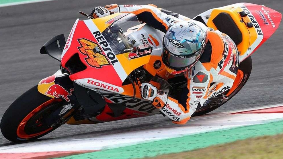 Pol Espargaro (Repsol Honda Team) bersama Marc Marquez menguasai peringkat 1-2 tercepat di FP2 MotoGP Portugal