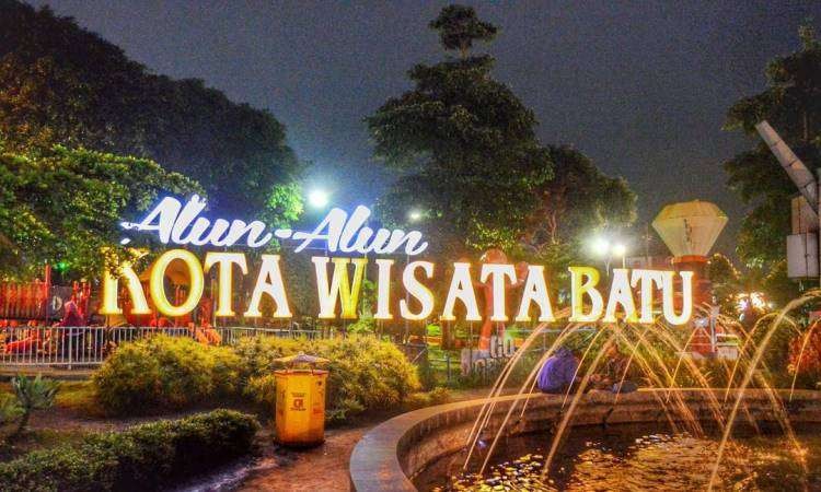 Alun-alun Kota Batu. (Foto: Ant)